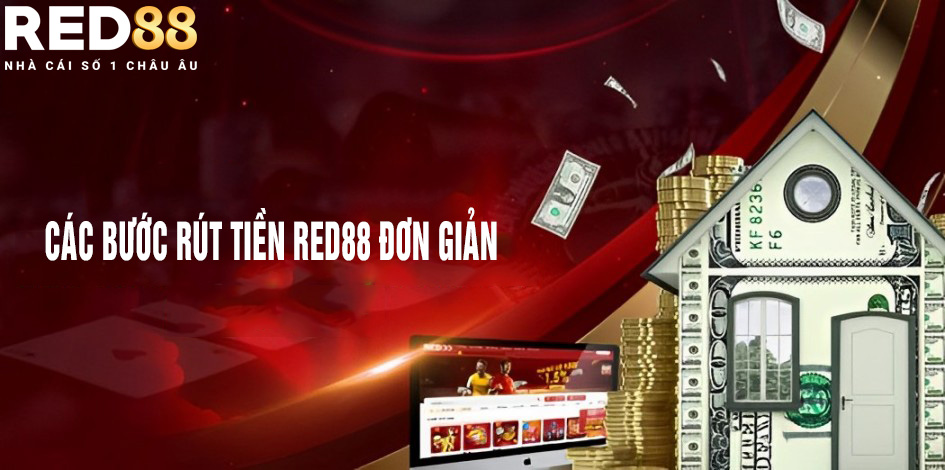 các bước rút tiền red88