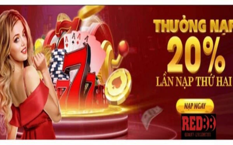 Thưởng 20% giá trị nạp trong lần thứ hai sử dụng dịch vụ Thưởng 20% giá trị nạp trong lần thứ hai sử dụng dịch vụ