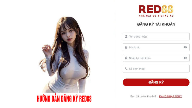 hướng dẫn đăng ký red88