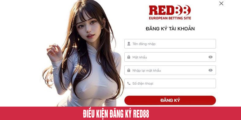 điều khoản dịch vụ red88 về đăng ký tài khoản 