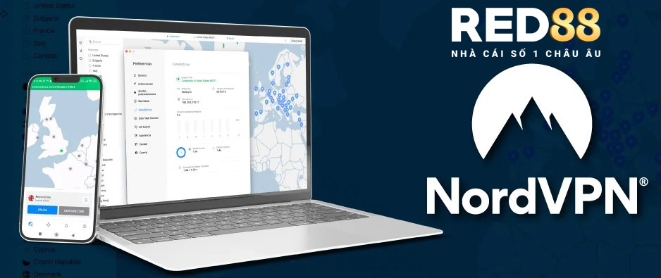 nordvpn top 5 VPN chơi cá cược Red88